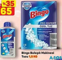 BİNGO BULAŞIK MAKİNESİ TUZU 1,5 KG fiyat ve kampanya bilgisi